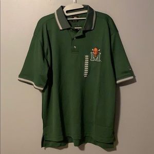 Marshall Herd green polo size Medium